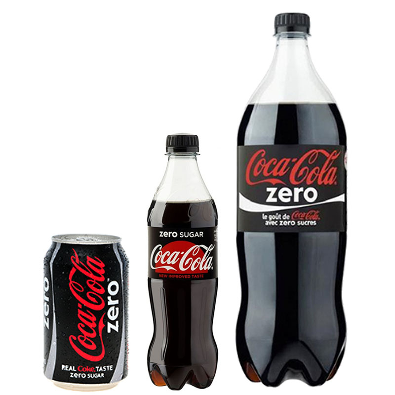 Coca Cola Zero 330ml / 500ml / 1,5L